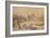 Hampton Bridge, 1800-Thomas Rowlandson-Framed Giclee Print