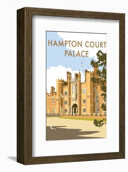 Hampton Court Palace - Dave Thompson Contemporary Travel Print-Dave Thompson-Framed Giclee Print