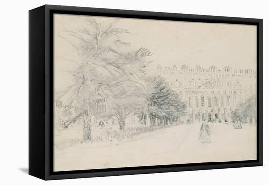 Hampton Court Palace, East Front-David Cox-Framed Premier Image Canvas