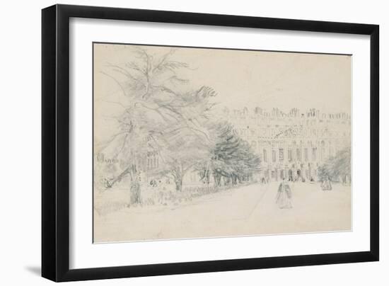 Hampton Court Palace, East Front-David Cox-Framed Giclee Print