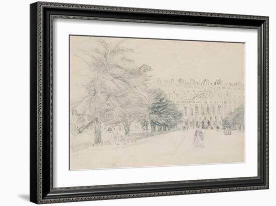 Hampton Court Palace, East Front-David Cox-Framed Giclee Print