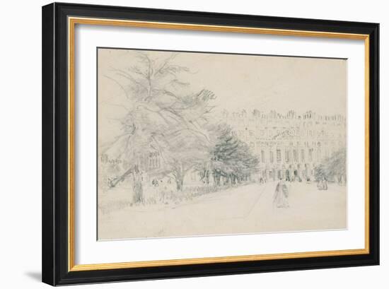 Hampton Court Palace, East Front-David Cox-Framed Giclee Print