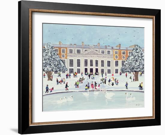 Hampton Court Palace, Fountain Gardens-Judy Joel-Framed Giclee Print