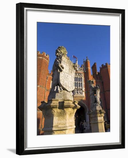 Hampton Court, Surrey, England, UK, Europe-Charles Bowman-Framed Photographic Print