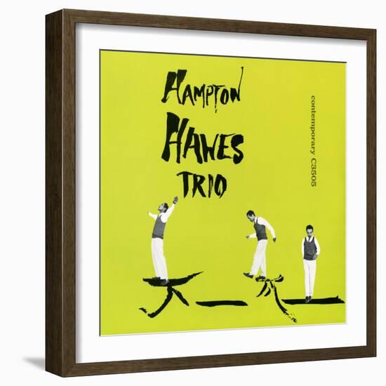 Hampton Hawes Trio - The Trio, v.1-null-Framed Art Print