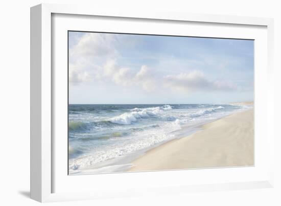 Hamptons II-James McLoughlin-Framed Art Print