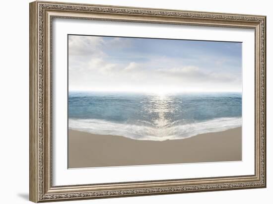 Hamptons III-James McLoughlin-Framed Art Print