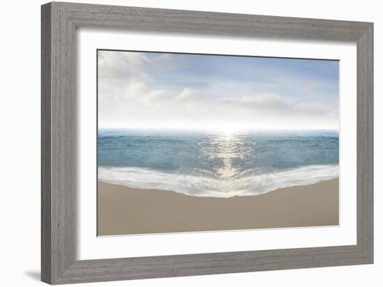 Hamptons III-James McLoughlin-Framed Art Print