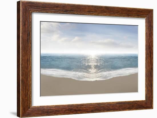 Hamptons III-James McLoughlin-Framed Art Print