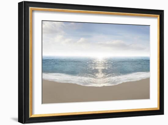 Hamptons III-James McLoughlin-Framed Art Print