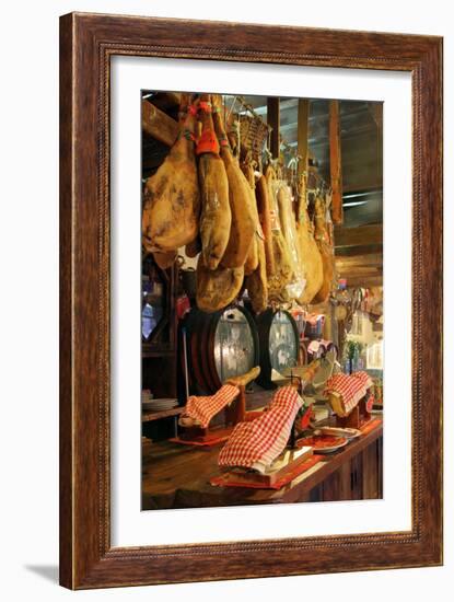 Hams for Sale, Casa De Miranda, Puerto De La Cruz, Tenerife, Canary Islands, 2007-Peter Thompson-Framed Photographic Print