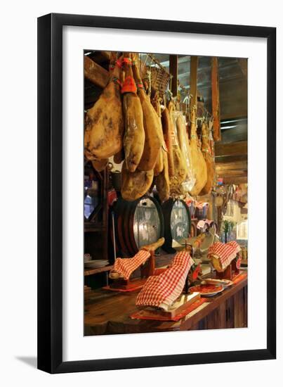 Hams for Sale, Casa De Miranda, Puerto De La Cruz, Tenerife, Canary Islands, 2007-Peter Thompson-Framed Photographic Print