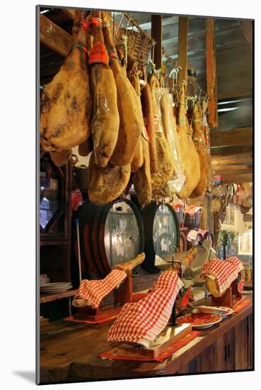 Hams for Sale, Casa De Miranda, Puerto De La Cruz, Tenerife, Canary Islands, 2007-Peter Thompson-Mounted Photographic Print