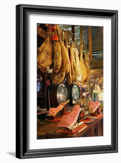 Hams for Sale, Casa De Miranda, Puerto De La Cruz, Tenerife, Canary Islands, 2007-Peter Thompson-Framed Photographic Print