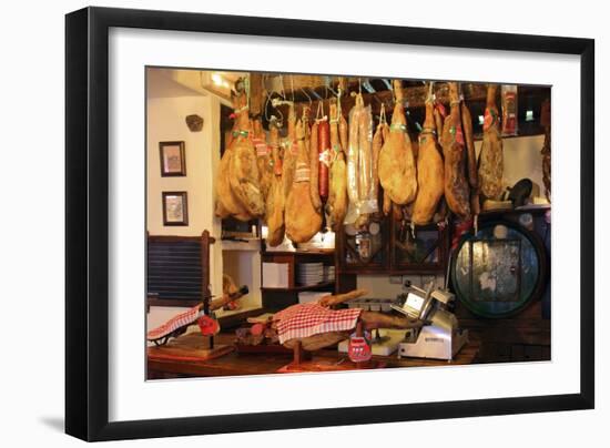 Hams for Sale, Casa De Miranda, Puerto De La Cruz, Tenerife, Canary Islands, 2007-Peter Thompson-Framed Photographic Print