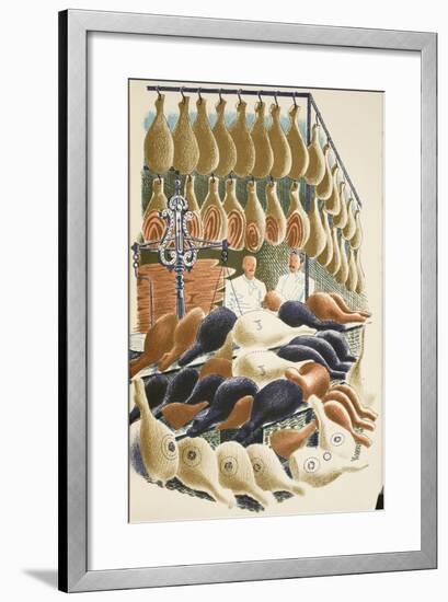 Hams-Eric Ravilious-Framed Giclee Print