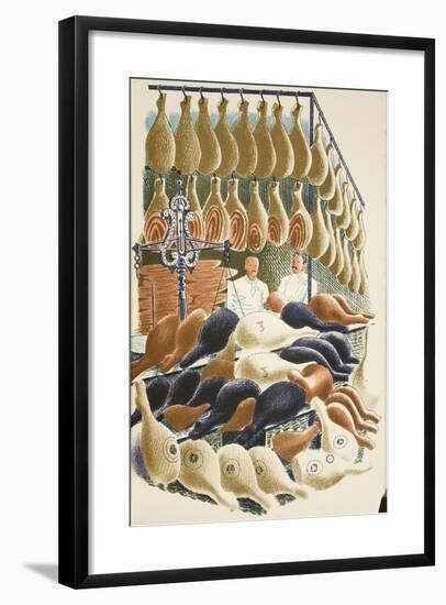 Hams-Eric Ravilious-Framed Giclee Print