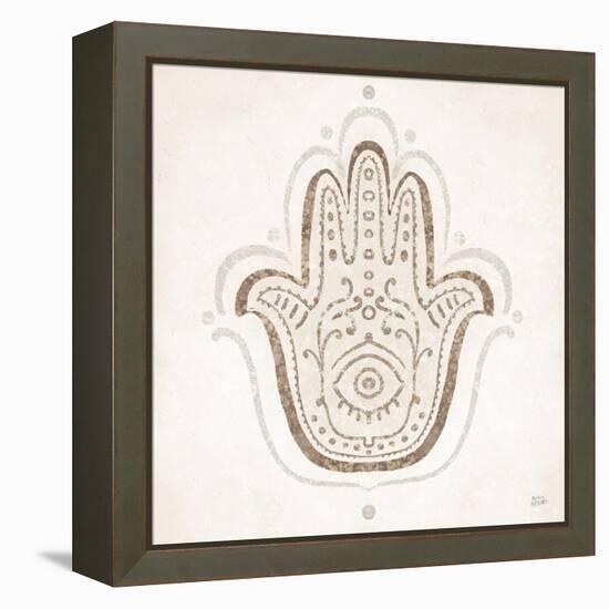 Hamsa Amulet-Melissa Averinos-Framed Stretched Canvas