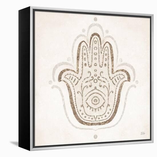 Hamsa Amulet-Melissa Averinos-Framed Stretched Canvas