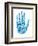 Hamsa Hand Of Power And Protection-Kerstin Stock-Framed Art Print