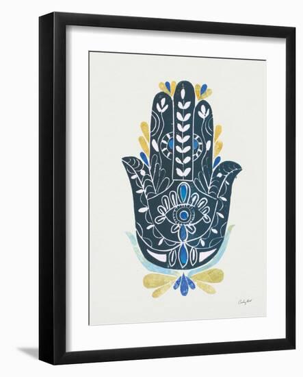 Hamsa I Collage-Courtney Prahl-Framed Art Print