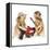 Hamsters Playing Musical Instruments-null-Framed Premier Image Canvas