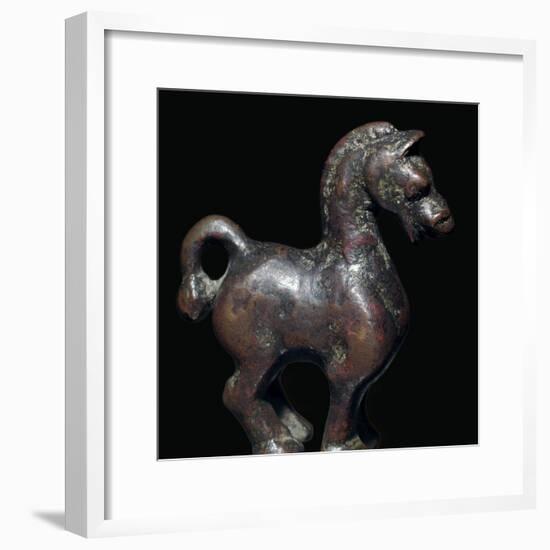 Han Dynasty Chinese bronze horse-Unknown-Framed Giclee Print