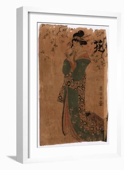 Hana-Utagawa Toyokuni-Framed Giclee Print