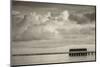 Hanalei Bay, Hanalei Pier, Hawaii, Kauai, clouds-Lee Klopfer-Mounted Photographic Print