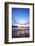 Hanalei Bay pier, Kauai Island, Hawaii, USA-Christian Kober-Framed Photographic Print