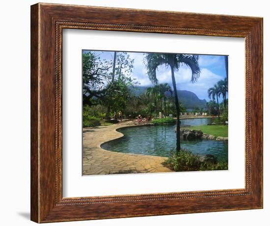 Hanalei Bay Resort, Princeville, Kauai, Hawaii, USA-Charles Sleicher-Framed Photographic Print