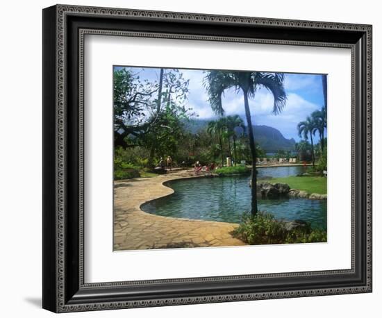 Hanalei Bay Resort, Princeville, Kauai, Hawaii, USA-Charles Sleicher-Framed Photographic Print