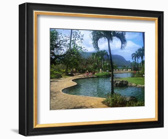 Hanalei Bay Resort, Princeville, Kauai, Hawaii, USA-Charles Sleicher-Framed Photographic Print