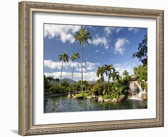 Hanalei Bay Resort, Princeville, Kauai, Hawaii, USA-Charles Sleicher-Framed Photographic Print