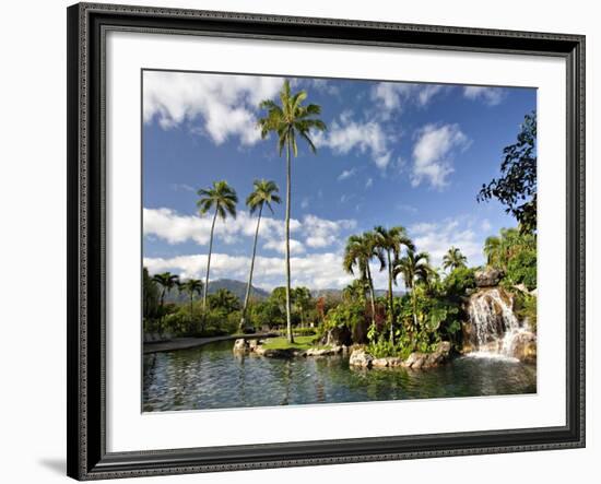 Hanalei Bay Resort, Princeville, Kauai, Hawaii, USA-Charles Sleicher-Framed Photographic Print