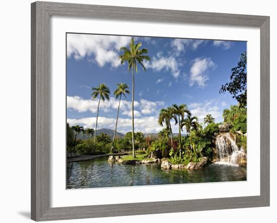 Hanalei Bay Resort, Princeville, Kauai, Hawaii, USA-Charles Sleicher-Framed Photographic Print