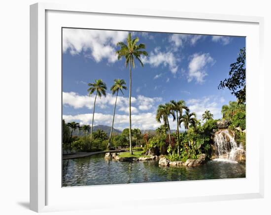 Hanalei Bay Resort, Princeville, Kauai, Hawaii, USA-Charles Sleicher-Framed Photographic Print