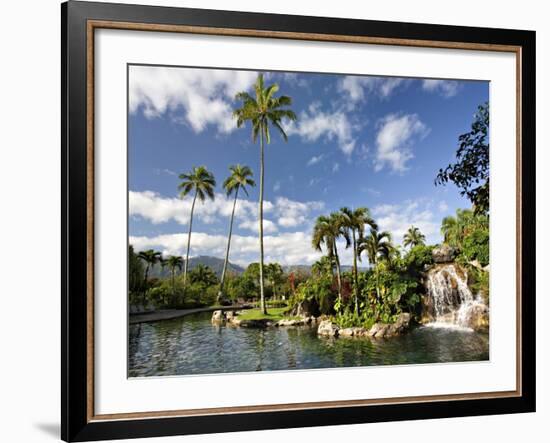 Hanalei Bay Resort, Princeville, Kauai, Hawaii, USA-Charles Sleicher-Framed Photographic Print