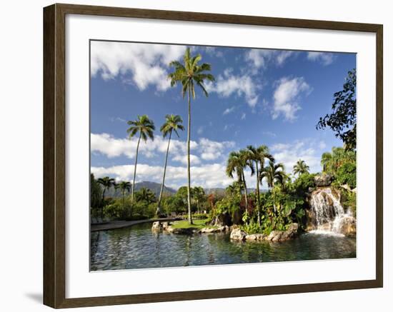 Hanalei Bay Resort, Princeville, Kauai, Hawaii, USA-Charles Sleicher-Framed Photographic Print