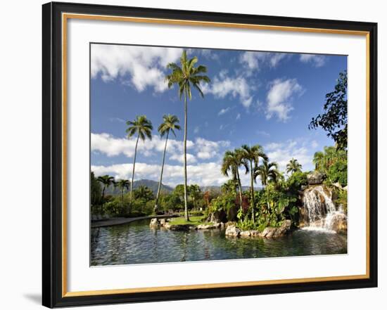 Hanalei Bay Resort, Princeville, Kauai, Hawaii, USA-Charles Sleicher-Framed Photographic Print