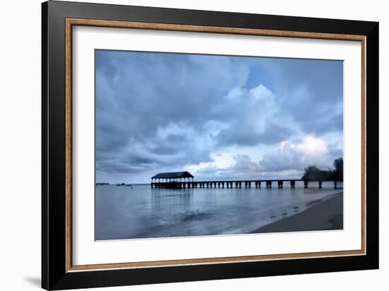 Hanalei Dawn-Danny Head-Framed Photographic Print