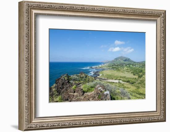 Hanauma Bay Nature Reserve, South Shore, Oahu, Hawaii, United States of America, Pacific-Michael DeFreitas-Framed Photographic Print