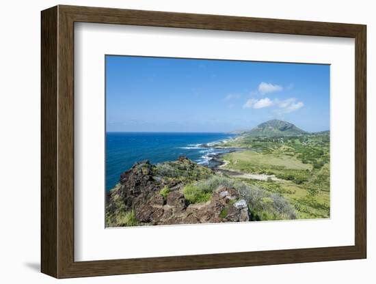 Hanauma Bay Nature Reserve, South Shore, Oahu, Hawaii, United States of America, Pacific-Michael DeFreitas-Framed Photographic Print