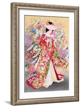 Hanayagi-Haruyo Morita-Framed Art Print