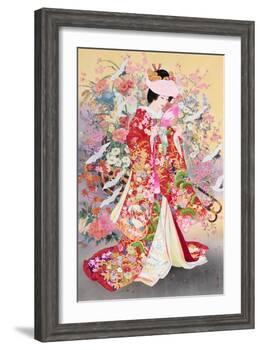Hanayagi-Haruyo Morita-Framed Art Print