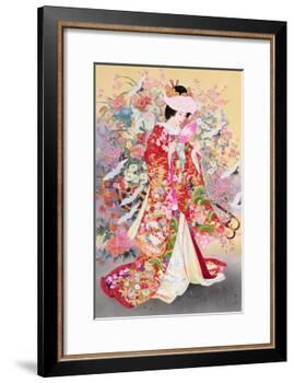 Hanayagi-Haruyo Morita-Framed Art Print