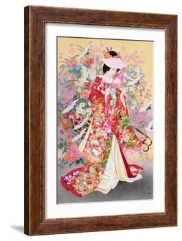Hanayagi-Haruyo Morita-Framed Art Print