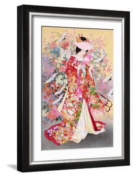 Hanayagi-Haruyo Morita-Framed Art Print