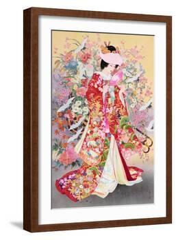 Hanayagi-Haruyo Morita-Framed Art Print