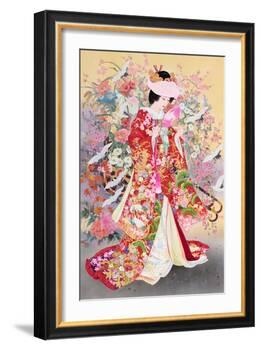 Hanayagi-Haruyo Morita-Framed Art Print